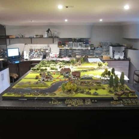 Amazing Must See Custom Wargaming Room - Spikey Bits