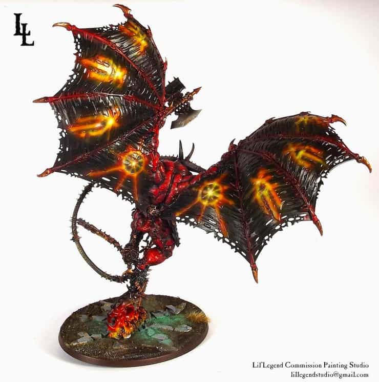 Rage Unbound - New Bloodthirster of Khorne - Spikey Bits