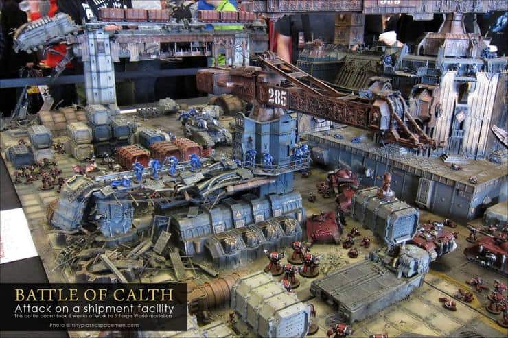 Vivid New Pics of the Battle For Calth - 40k Studio Table 