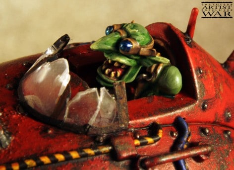 Ork Dakkajet Egg Plane Pilot